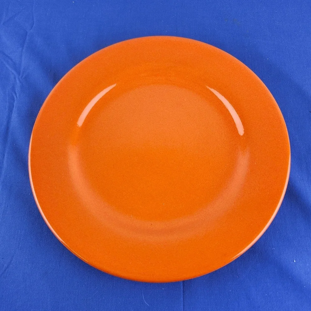 Waechtersbach Orange Ceramic Dinner Plate 10 3/4 inches diameter